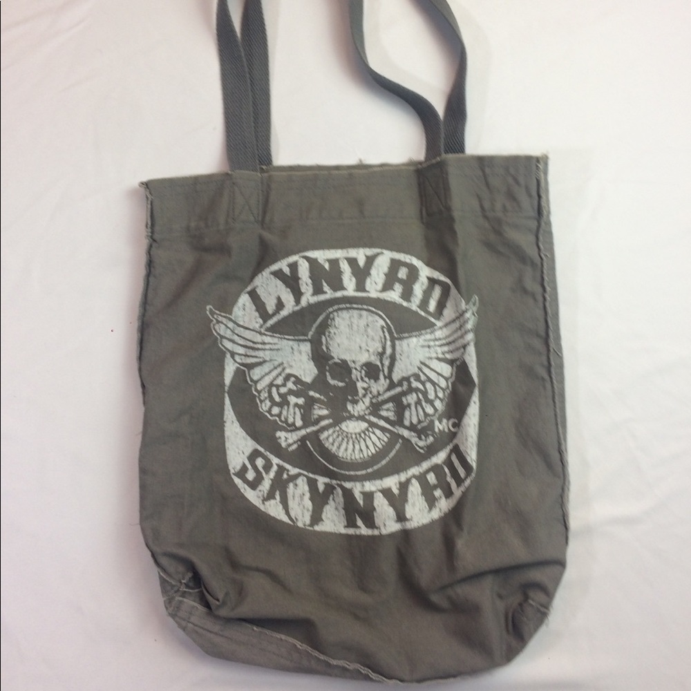 Lynyrd Skynyrd gray bag
